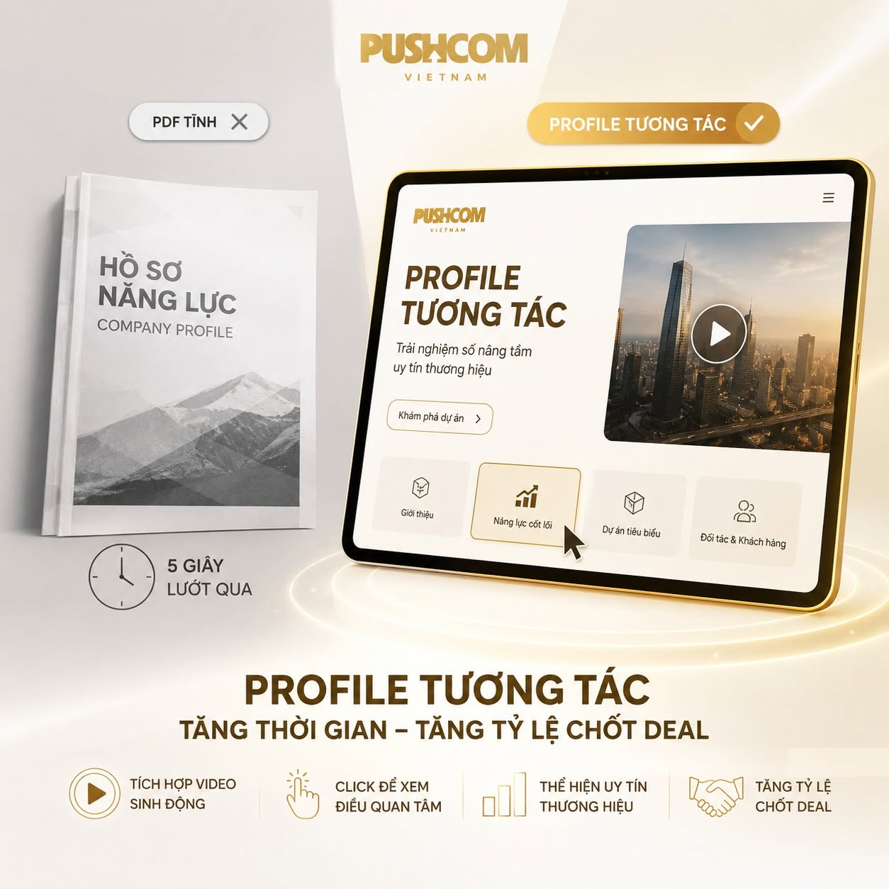 profile tương tác là gì